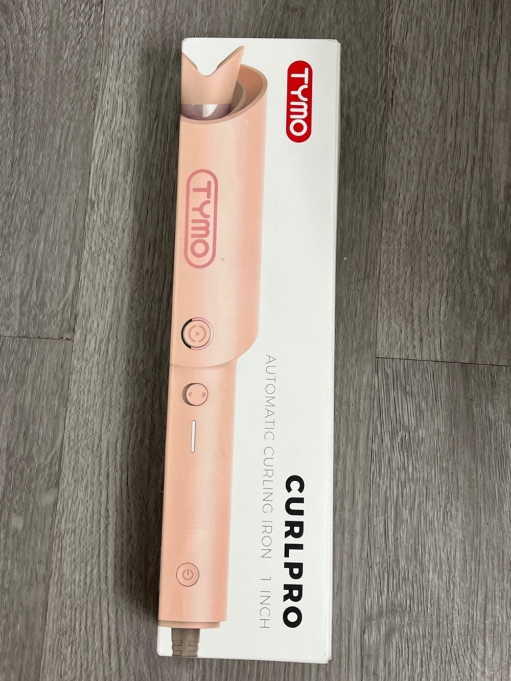 TYMO Curlpro automatic curling iron 1 inch pink new